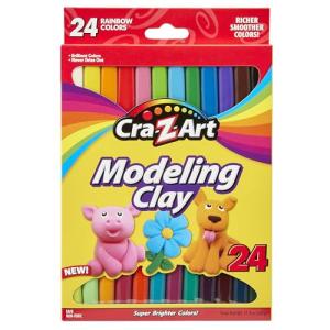 Cra-Z-Art Modeling Clay, 17.5 oz, 24 Count (10901)