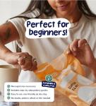 Pott'd™ Air Dry Clay Home Pottery Kit for Adults/Beginners. DIY Craft Kit for Adults. Kit Includes: Air-Dry Clay for Adults, Tools, Paints, Brushes, Sealant, How-to-Guide, Air Drying Clay Kit