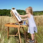 4 Pack 8x10 Inch Canvas Boards for Painting, Blank Canvases for Painting,Triple Primed for Oil & Acrylic Paints, 100% Cotton Canvas Panels, 3mm Thickness