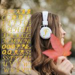 Sparkling Glitter Alphabet Stickers - 12 Vibrant Colors