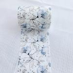 Azalea Bloom Wide Washi Tape, Watercolor Floral Design