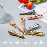 BRASS Wax Seal Stamp Head - Flower Design