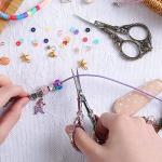Colorful Embroidery Scissors with Secure Cover