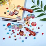 BRASS Wax Seal Stamp Head - Flower Design