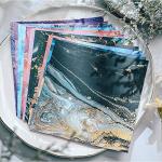 Marble Scrapbooking Paper Pad for DIY Crafts