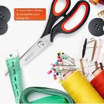 Makasla Red Zig Zag Pinking Shears, Decorative Scissors