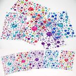 Self-Adhesive Rhinestone Stickers - 2800PCS - Multi-Color Gems