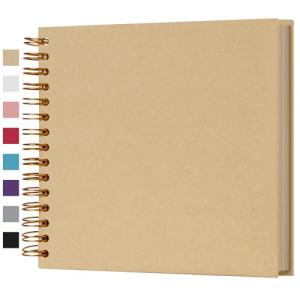 8x8 Inch DIY Scrapbook Photo Album - Yellow