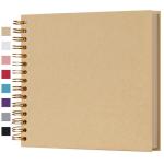 8x8 Inch DIY Scrapbook Photo Album - Yellow