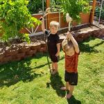 Adventure Awaits! - 2-Pack - Wooden Toy Axe Hatchet - Handmade - Lightweight Wood Toy Hatchet Set for Outdoor Play