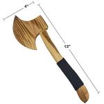 Adventure Awaits! - 2-Pack - Wooden Toy Axe Hatchet - Handmade - Lightweight Wood Toy Hatchet Set for Outdoor Play