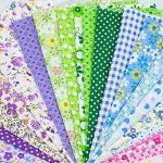 150Pcs 4" x 4" (10cm x 10cm) Cotton Craft Fabric Bundle Squares,Squares Sheets Patchwork,Pre-Cut Quilt Squares,DIY Sewing Quarters Bundle,Quilting Fabric Bundles