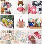 150Pcs 4" x 4" (10cm x 10cm) Cotton Craft Fabric Bundle Squares,Squares Sheets Patchwork,Pre-Cut Quilt Squares,DIY Sewing Quarters Bundle,Quilting Fabric Bundles