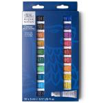 Winsor & Newton Cotman Watercolor Paint Set, 20 Colors, 5ml (0.17-oz) Tubes