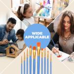 Paint Brushes for Acrylic Painting, Paint Brush Set - 60Pcs, Paint Brushes for Kids, Oil, Watercolor, Perfect Suit of Art Painting, Rock Body Face Nail Art, Best Gift for Kids Adult Drawing