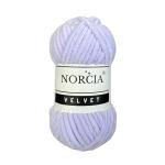 NORCIA Soft Velvet Yarn Chenille Yarn for Crocheting Baby Blanket Yarn for Knitting Amigurumi Yarn Fancy Yarn for Crochet Weaving Craft (Lilac, 1 Skein)
