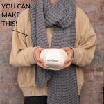 NGHTMRKT Scarf Knitting Kit for Beginners Adults - Learn to Knit with this Starter Knitting Kit including Yarn and Needles. Our Complete Beginners Knitting Kit is the ideal DIY Arts & Crafts Scarf Kit