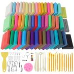 CyAJM Polymer Clay Kits,Clay Set 50 Colors Modeling Clay for Kids Oven Bake DIY Model Clay,with Sculpting Tools and Accessories,Ideal Gifts for Children Adults and Artists