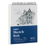 Ankkol Sketch Book 9x12 Inch Artist Sketch Pad, 100 Sheets (68lb/100gsm) Top Spiral Bound Sketchbook, Acid-Free Drawing Paper Pad, Art Supplies for Colored and Graphite Pencils, Charcoal & Soft Pastel