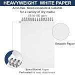 Ankkol Sketch Book 9x12 Inch Artist Sketch Pad, 100 Sheets (68lb/100gsm) Top Spiral Bound Sketchbook, Acid-Free Drawing Paper Pad, Art Supplies for Colored and Graphite Pencils, Charcoal & Soft Pastel