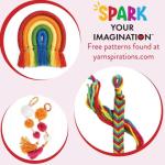 Red Heart Super Saver Super Yarn Craft Kit for Crochet & Knitting & Amigurumi Projects