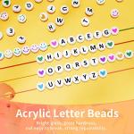 ARTDOT 1400 PCS Letter Beads, 28 Styles Friendship Bracelets Assorted Alphabet Beads Preppy Beads Jewelry Making Kit with Beads Case for Teen Girl Gifts Ages 6 7 8 9 10 11 12