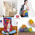 Red Heart Super Saver Yarn, 3 Pack, Favorite Stripe 3 Count