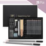 Mr. Pen- Sketching Pencils Set, 25 pcs, Sketch Pencils for Drawing, Drawing Pencils for Sketching with Graphite Sticks, Art Pencils for Sketching, Graphite Pencils, Artist Pencils, Sketching Set