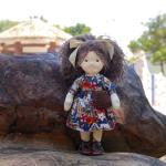 BlissfulPixie Easter Gift Waldorf Doll Handmade Rag Doll - Plush Doll Birthday Gift with Beautiful Gift Box-Olivia 12"