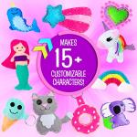 Creative Kids Felt Sewing Kit - Craft 15+ Characters - Fun DIY Kit for Kids 8+ - Creative Sewing Craft Set