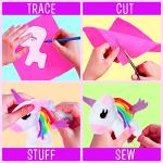 Creative Kids Felt Sewing Kit - Craft 15+ Characters - Fun DIY Kit for Kids 8+ - Creative Sewing Craft Set