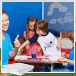 Nezyo 12 Sets Paint by Numbers with Frame for Adult Beginners Canvas, DIY Acrylic Paint by Number Canvas for Painting Party and Classroom Activity and Gift for Birthday, 8 x 8 Inch(Summer)