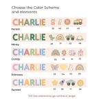 Name Puzzle With Pegs Personalized Wooden Name Puzzle Wooden Toys Custom Name Puzzle by BusyPuzzle Christmas Present Personalized Birthday Baby 1 Year Old Gifts Boy and Girl Easter Gifts for Kids