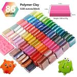 CiaraQ Polymer Clay Kit, Oven Bake Modeling Clay with Sculpting Tools, 86 Colors, 5.31 lb