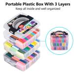 CiaraQ Polymer Clay Kit, Oven Bake Modeling Clay with Sculpting Tools, 86 Colors, 5.31 lb