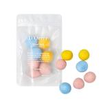 [Kitteney] (7 Count) 100% Australian Wool Felt Ball Toys for Cats and Kittens Handmade Colorful Cat Wool Ball Set, Comfy Pet Supplies Set of 7, Pink Yellow Skyblue, 7 pieces