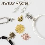 Assorted Metal Charms for Scrapbooking - 100g