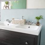 Mkono Macrame Storage Baskets Boho Decor Box Handmade Woven Decorative Countertop Toilet Tank Shelf Cabinet Organizer for Bedroom Livingroom Home, Set of 2, Ivory