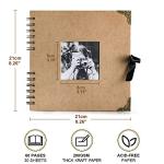 8x8 Scrapbook Album - 60 Page Memory Book