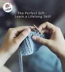 CraftLab Knitting Kit for Beginners, Kids Adults Seniors Includes All Knitting Supplies: Wool Yarn, Knitting Needles, Yarn Needle and Instructions – Fantastic DIY Gift Learn to Knit Arts & Crafts Kit