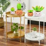 Crochetta Crochet Kit for Beginners - Crochet Starter Kit with Step-by-Step Video Tutorials, Learn to Crochet Kits for Adults and Kids, DIY Knitting Supplies, 4 Pack Plants Family(40%+ Yarn)