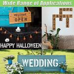 Reusable 2" Letter Stencils Kit for DIY Scrapbooking