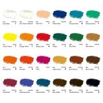 PHOENIX Oil Paint Set, 24x12ml/0.4 Fl Oz Tubes, Non-toxic Oil Based Paints for Canvas Crafts, Great Value Art Supplies for Artists, Adults & Beginners
