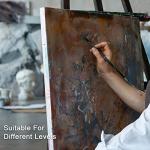 PHOENIX Oil Paint Set, 24x12ml/0.4 Fl Oz Tubes, Non-toxic Oil Based Paints for Canvas Crafts, Great Value Art Supplies for Artists, Adults & Beginners