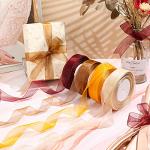 Autumn Sheer Chiffon Ribbon - 200 Yards (1'' Wide)