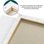 ArtSkills Stretched Canvases for Painting, 11x14 Canvas Painting Supplies for Artists, Blank Canvas Pack, 2-Pack