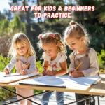 Simetufy Canvas Boards for Painting 12 Pack,8 x 10 Inch Painting Canvas Panels, Blank Canvas for Painting- Gesso Primed Acid-Free 100% Cotton for Acrylics Oil Watercolor Tempera Paints