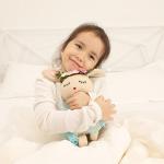 JUSTQUNSEEN Ballerina Doll Handmade Stuffed Animal Bunny Stuffed Animal Bunny Plush Animal Doll, Plush Toy Bunny Stuffed Animals for Girls Easter Stuffed Animal on Birthday Christmas Easter