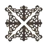100PCS Bronze Corner Embellishments for Scrapbooking