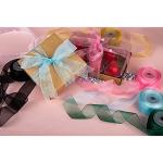 6 Color 1 Inch Chiffon Ribbon for Scrapbooking